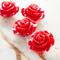 12 Packs: 4 ct. (48 total) Red Flower Quartzite Beads, 24mm by Bead Landing™